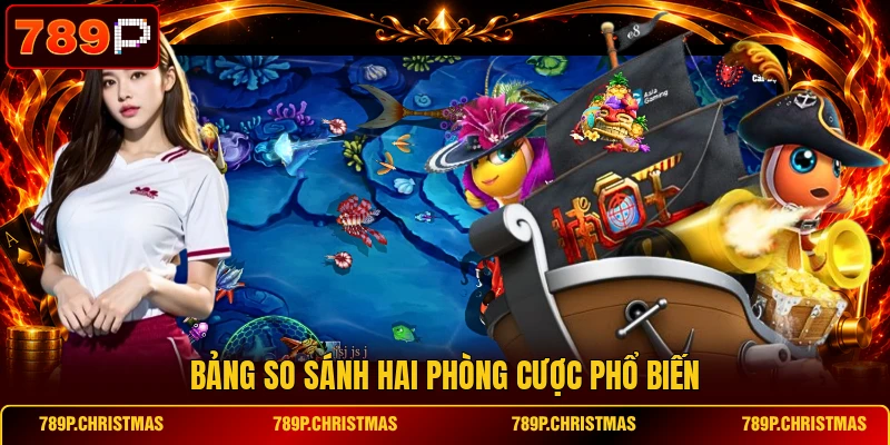 bang so sanh hai phong cuoc pho bien Bảng so sánh hai phòng cược phổ biến