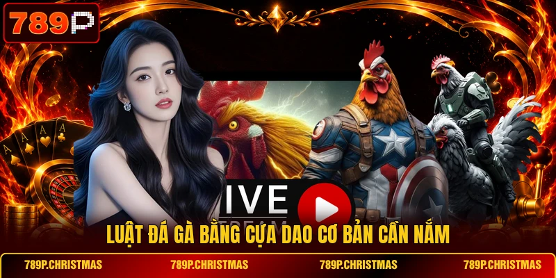 luat da ga bang cua dao co ban can nam Luật đá gà bằng cựa dao cơ bản cần nắm